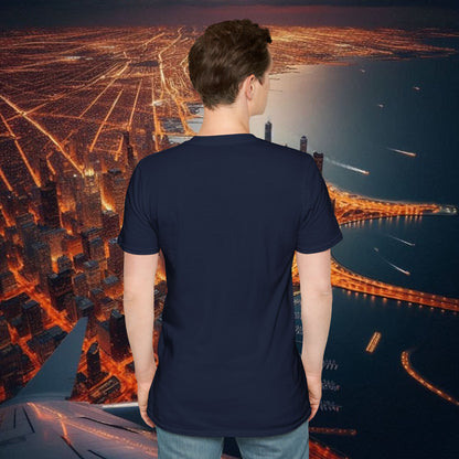 Bear Down Unisex Softstyle T-Shirt, Casual Graphic Tee, Gift for Bears Fans, Sporty Apparel, Everyday Comfort Shirt