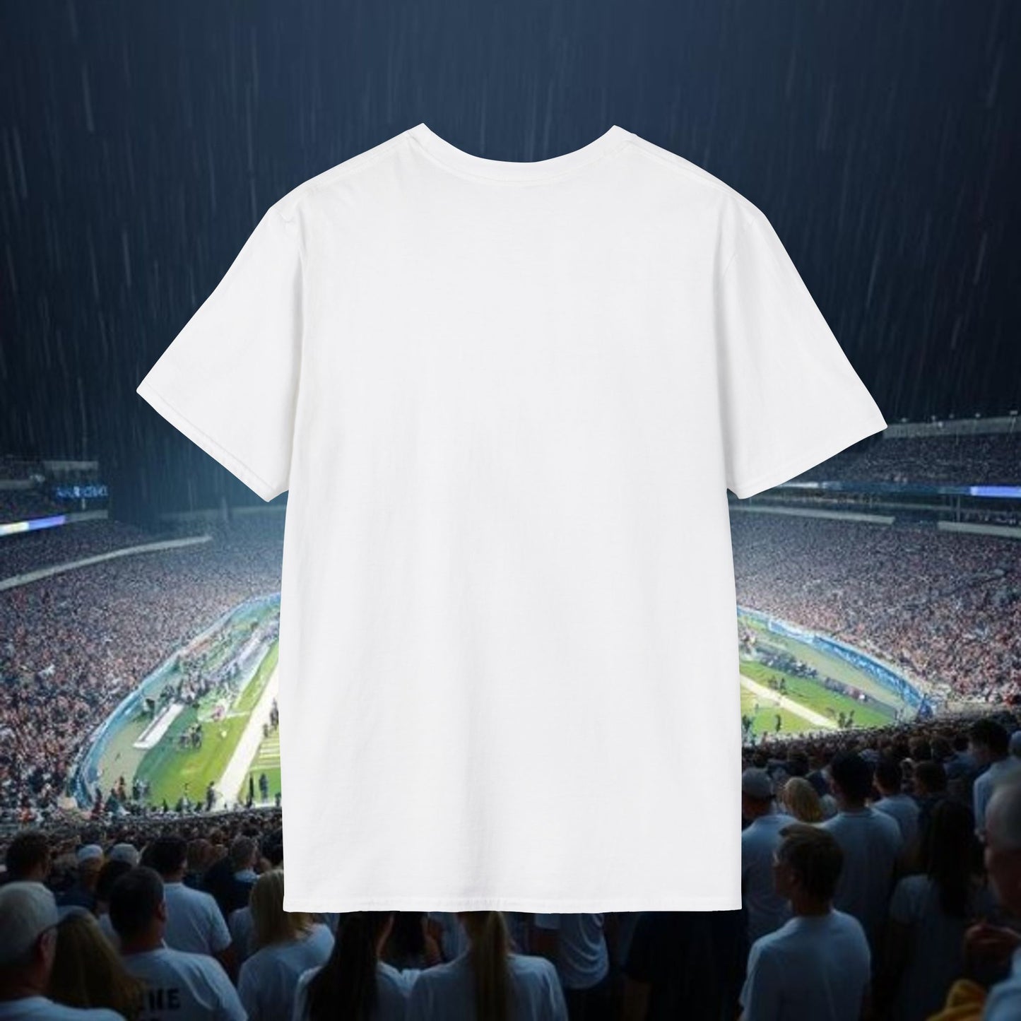 Zombie Nation Unisex Softstyle T-Shirt - White Out Fan Gear, Fan Apparel, Casual Wear, Gifts, Zombie Nation