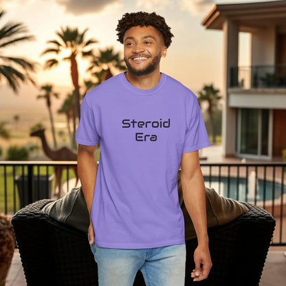 Vintage Baseball Unisex Garment-Dyed T-shirt, 90's Steroid Era Tee Shirt, Athletic Sports Tee, Retro Baseball Shirt, Sports Fan Gift,