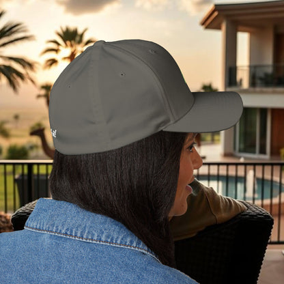 Cash it! Wing Man Designs, Closed-Back Structured Cap (Embroidery), Check Mark Hat