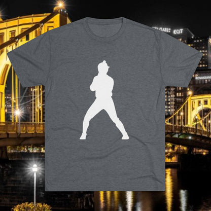 Baseball Stars Silhouette Tee — 22 Back Number Short-Sleeve Shirt