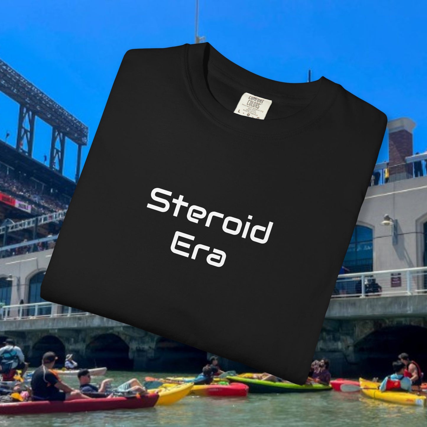 Vintage Baseball Unisex Garment-Dyed T-shirt, 90's Steroid Era Tee Shirt, Athletic Sports Tee, Retro Baseball Shirt, Sports Fan Gift,