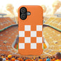 Vibrant Checkerboard Magnetic Tough Cases for Phones, Sports Fans' Accessory, Durable Protection, Tennessee Design, Custom Cases, Gift Ideas