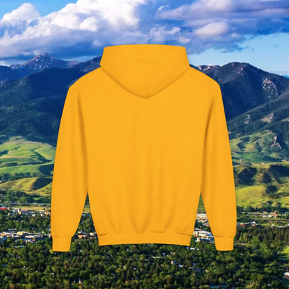 Bobcat Born Youth Hoodie, Cozy Sweatshirt for Kids, Great for School, Outdoor Adventures, Gifts, Sports Events