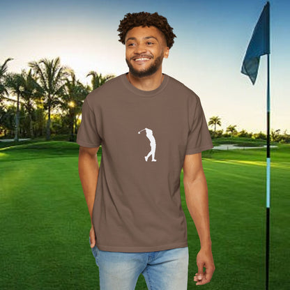 Golf Lover's Unisex Garment-Dyed T-Shirt - Perfect Gift for Golf Enthusiasts, Casual Wear, Sports Apparel, Father's Day, Birthday