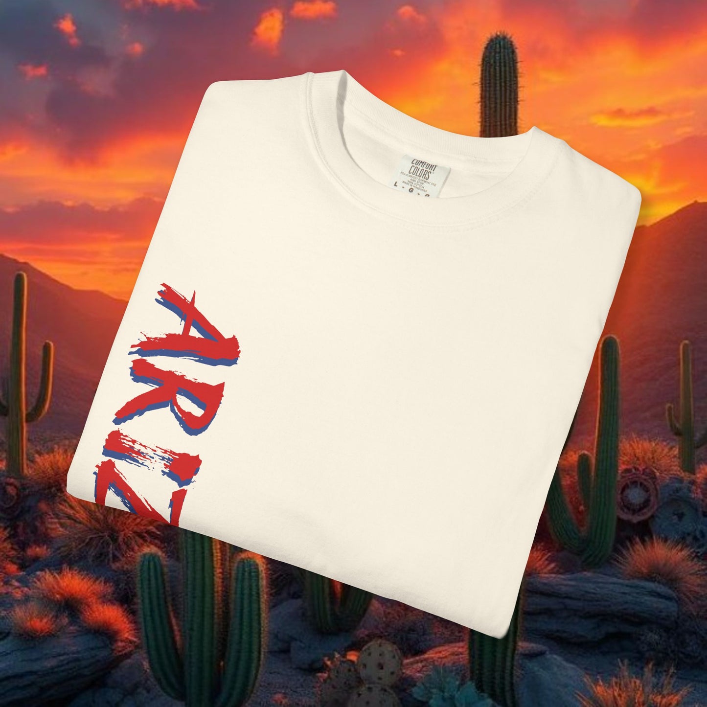 Tucson Arizona Area Code T-Shirt — 520 Back Print, Southwestern Travel Tee, Soft-Style