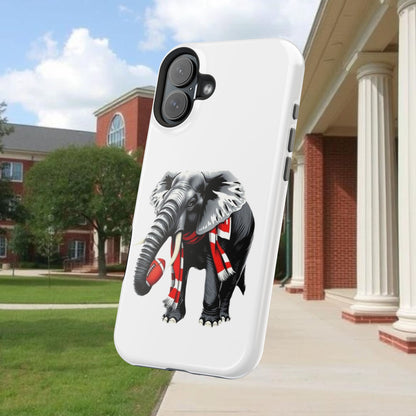 Vibrant Elephant Tough Cases - Unique Phone Case, Wildlife Lover Gift, Sports Team Accessory, Trendy Phone Cover, Fun Animal Design