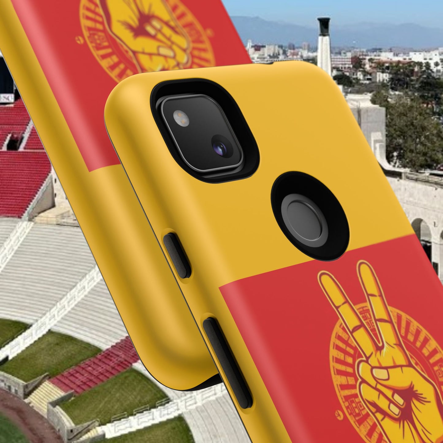 Victory Inspired Symbol Phone Case, Tough Phone Cover, Gift for Empowerment, Inspirational Tech Accessory, Unique Phone Protection