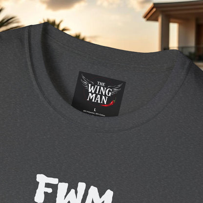 T-Shirt — "FWM Get a Bag" Graphic Tee (Banksy-Style Street Art)