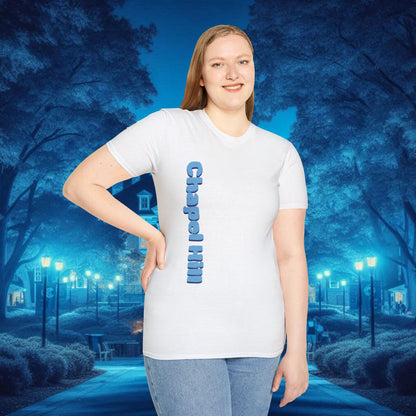 Chapel Hill 23 Unisex Softstyle T-Shirt - Casual Fan Tee, Sportswear, College Apparel, Gift for Graduates, Game Day Shirt