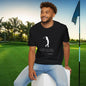 Golf-Inspired Unisex T-Shirt, Perfect Gift for Dad, Father's Day Present, Sporty Style Tee, Casual Wear, Golf Lover Apparel