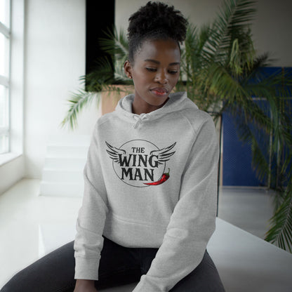 The Wing Man Unisex Hoodie | Casual Wear for Friends, Gift for Besties, Comfy Layer, Hooded Sweatshirt, Relaxed Style