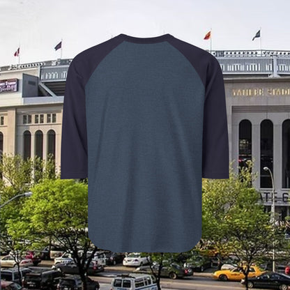 Bronx Unisex Three-Quarter Sleeve Raglan Shirt - Casual, Sportswear, Gift for NYC Lovers, Baseball Fan Shirt, Everyday Wear