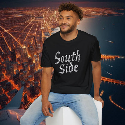 Vintage South Side Tee, Casual Streetwear T-Shirt, Baseball Game Apparel, Gift for Sports Lovers, Unisex Graphic Shirt
