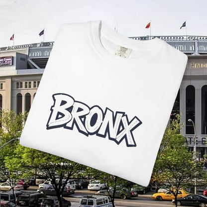 Bronx Unisex Garment-Dyed T-Shirt, Streetwear Tee, Urban Style Shirt, New York Fashion Top, Gift for NYC Lovers