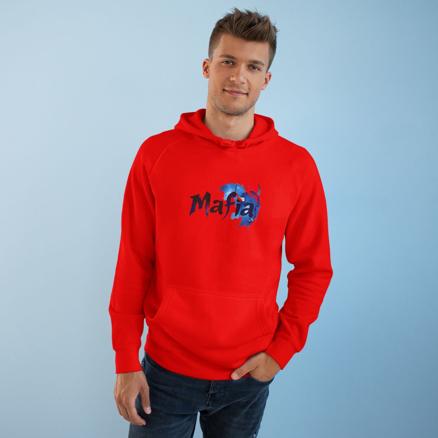 Mafia Inspired Unisex Hoodie, Cozy Streetwear, Fall Apparel, Gift for Him/Her, Stylish Layering Option