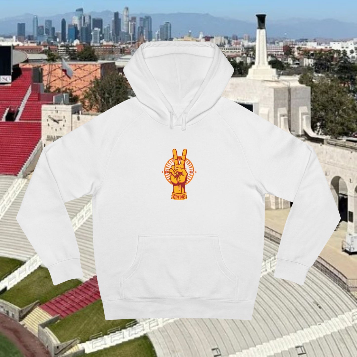 Victory Themed Unisex Hoodie, Perfect for Football Fans, Tailgate & Gameday Hoodie