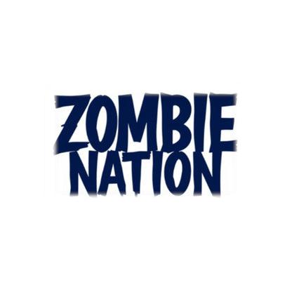 Zombie Nation Kiss-Cut Stickers | Fun Decals for Laptop, Water Bottle, Car, College Decor, Gifts for Sports Fans