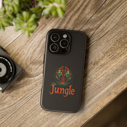 Phone Case, The Jungle Tough Phone Case for Football Fans, Friend Gift, Football Fan Accessories, Custom Phone Cover, Sports Team