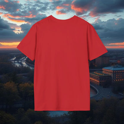 Badger Graphic Unisex T-Shirt | Sporty Comfort Tee, Gift for Fans, Game Day Apparel, College Spirit Wear, Outdoor Activities