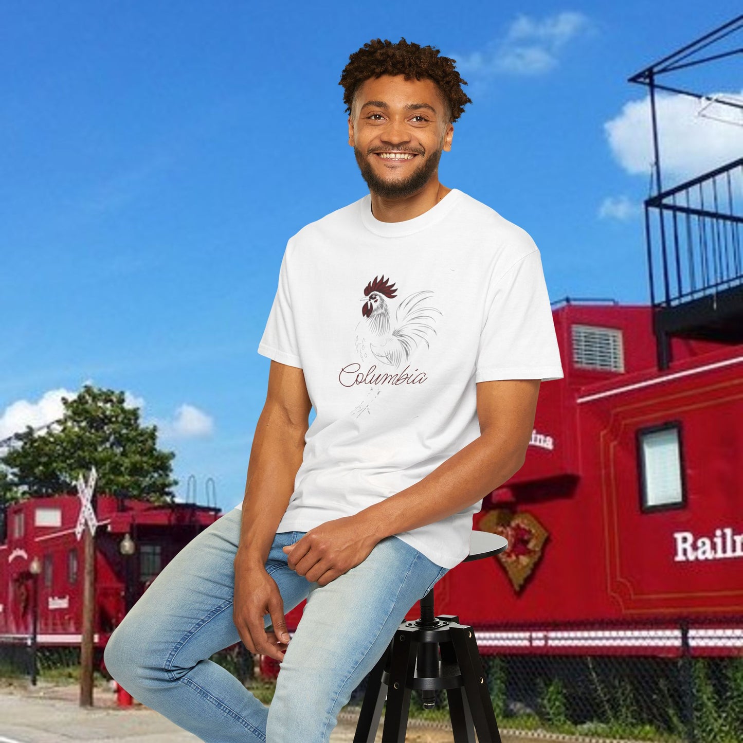 Vintage Columbia South Carolina Unisex T-shirt, Retro SC Tee, Souvenir Gift, Travel Shirt, College Town Apparel