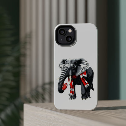 Vibrant Elephant Tough Cases - Unique Phone Case, Wildlife Lover Gift, Sports Team Accessory, Trendy Phone Cover, Fun Animal Design