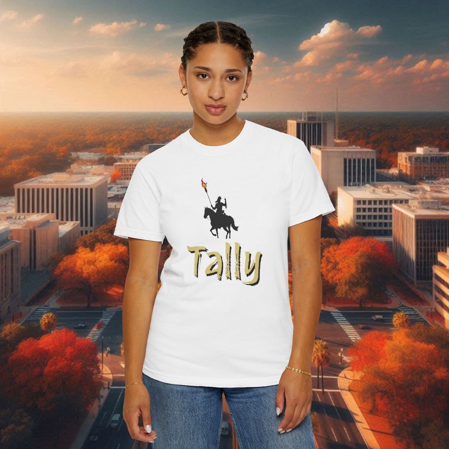 T-Shirt with Tally Design, Perfect for Game Day, Fan Apparel, Casual Wear, Sports Enthusiast Gift, Cheer Squad Tee