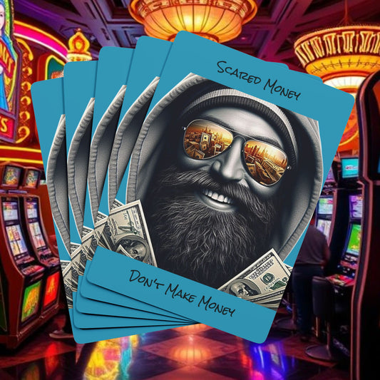 Custom Poker Playing Cards, Fun Game Night Accessory, Unique Gift for Gamers, Poker Night Essential, Casino Theme Decor