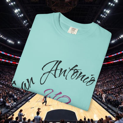 San Antonio 210 Script T-Shirt, Soft-Style T-Shirt, Perfect Statement Piece