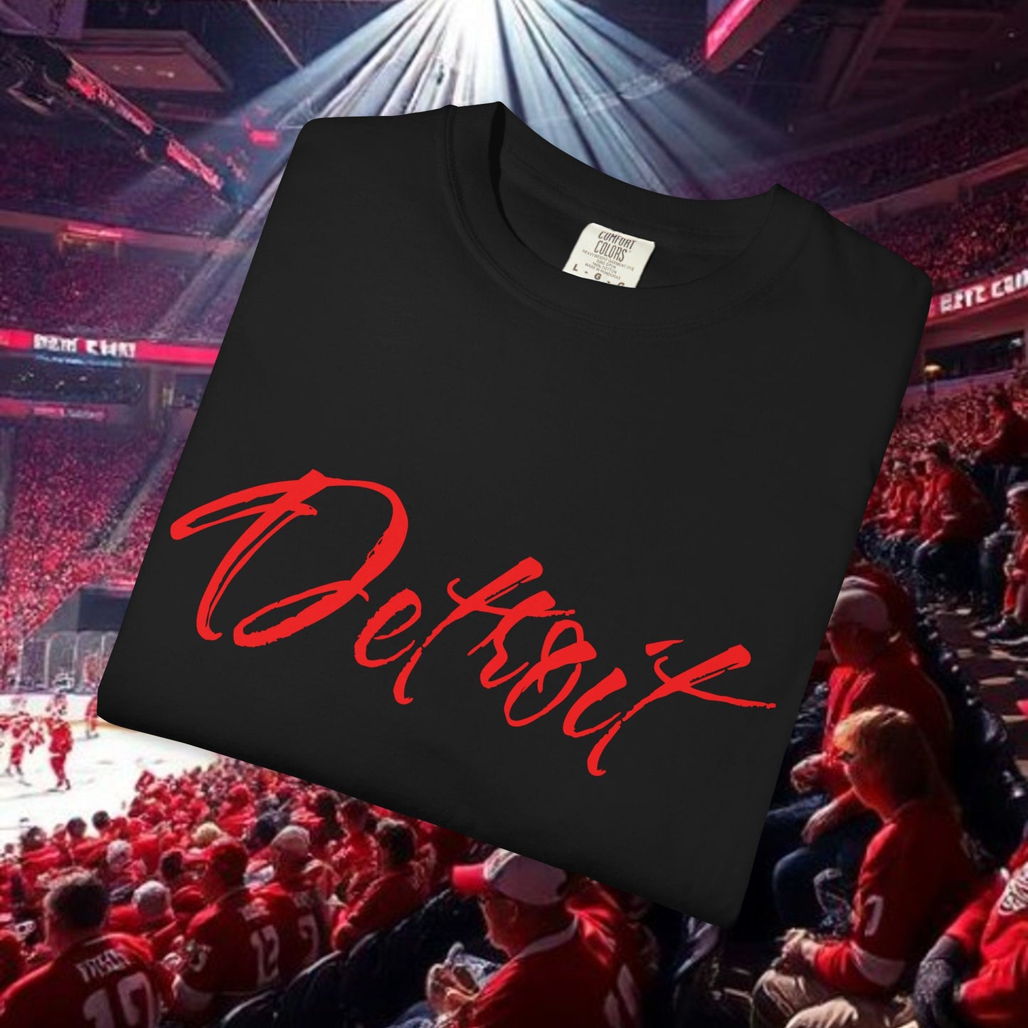 Detroit Script T-Shirt — City Pride Tee