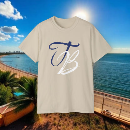 TB Monogram Tee — 813 Tampa Area Short-Sleeve T-Shirt