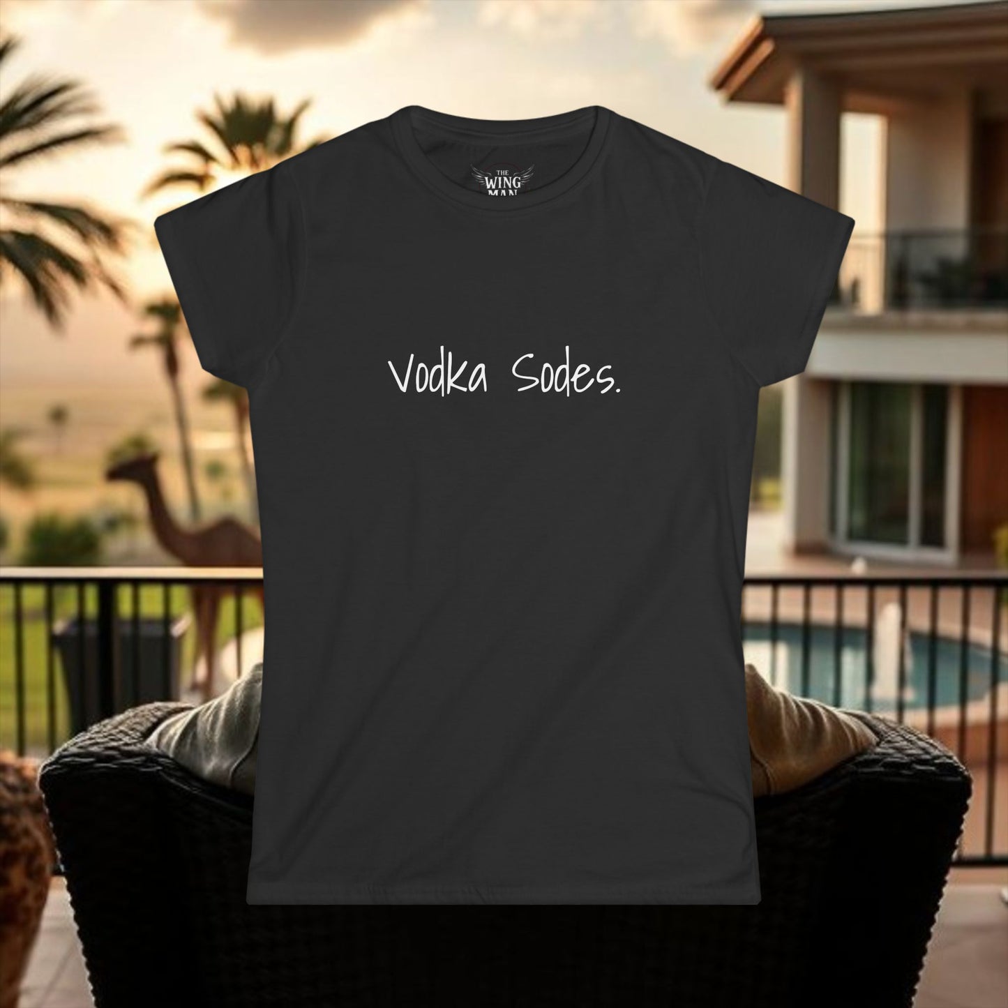 Vodka Sodes Women's Softstyle Tee | Casual Summer Shirt, Gift for Friends, Vacation Wear, Party Outfit, Funny Quote Tee