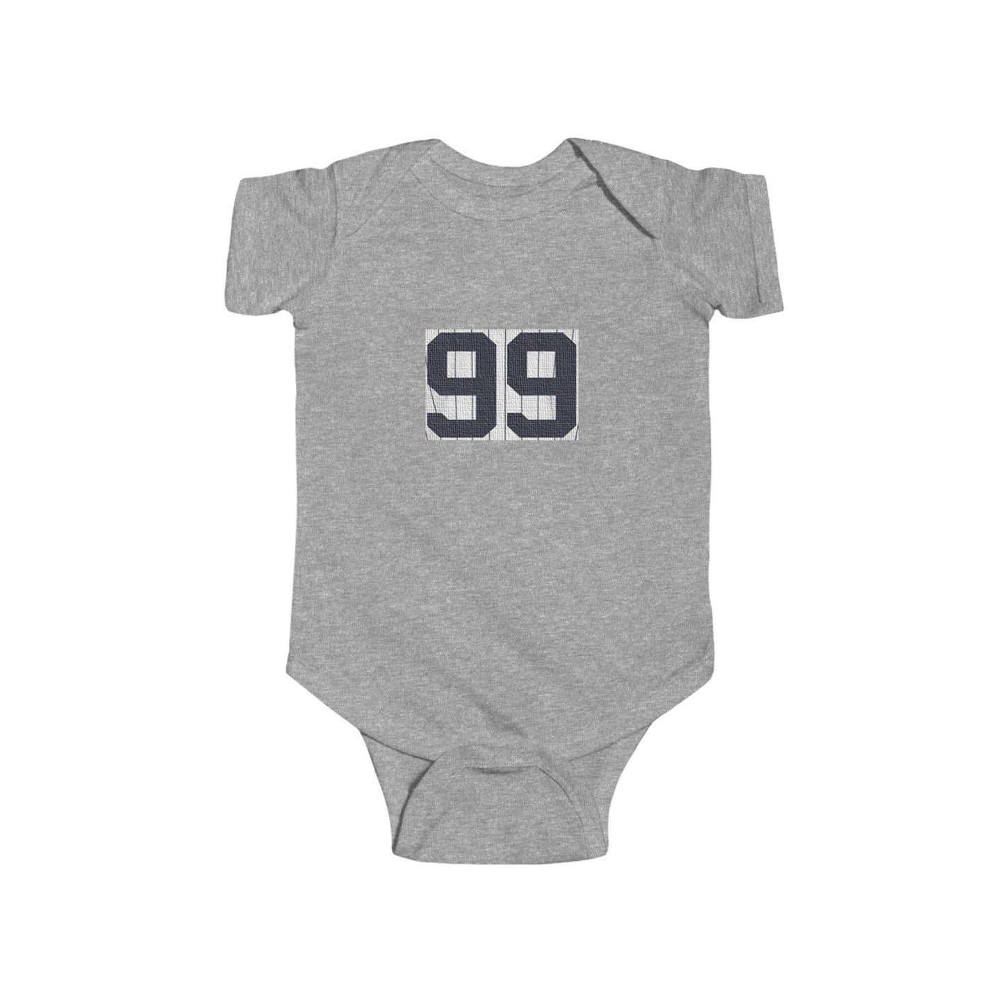 #99 Infant Fine Jersey Bodysuit, Baby Onesie, Judge Fans