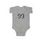 #99 Infant Fine Jersey Bodysuit, Baby Onesie, Judge Fans