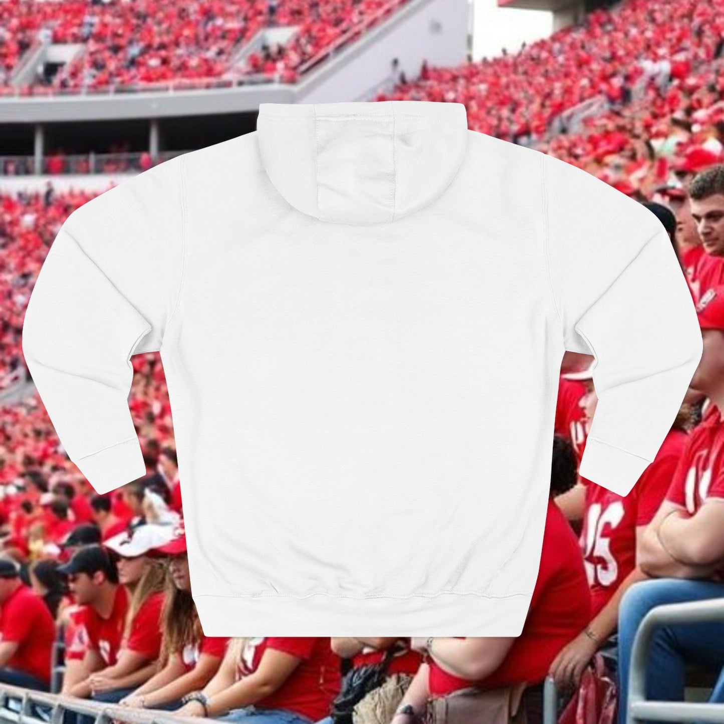 Cozy Fleece Hoodie with Kiyí Design, Winter Fashion, Gift for Her, Casual Wear, Hooded Sweatshirt, Lounge Wear