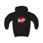 Kids Hoodie — 'Houston' Graffiti Logo Youth Pullover, Perfect for Gameday or Cheering the Team on at Home