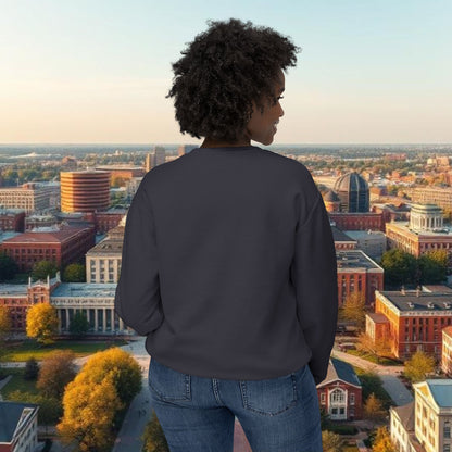 Tiger Head Missouri Crewneck Sweatshirt — State Pride Graphic Pullover