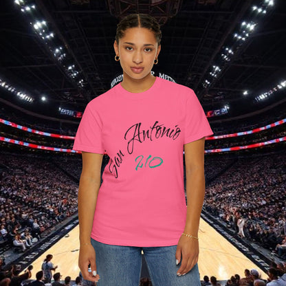 San Antonio 210 Script T-Shirt, Soft-Style T-Shirt, Perfect Statement Piece