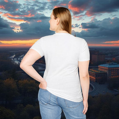 Wisconsin Softstyle T-Shirt, Unisex Tee, College Apparel, Game Day Shirt, Casual Wear, Gift for Fans