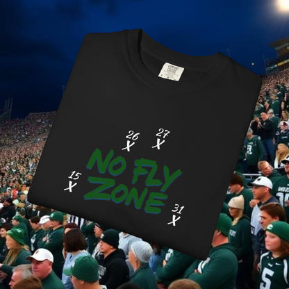 Unisex Sports T-shirt, Casual Wear, Game Day Tee, Fan Apparel, Lightweight Summer Shirt, No Fly Zone Design