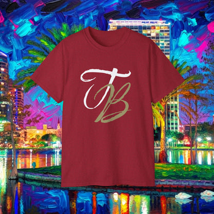 TB Monogram Tee — 813 Tampa Area Short-Sleeve T-Shirt