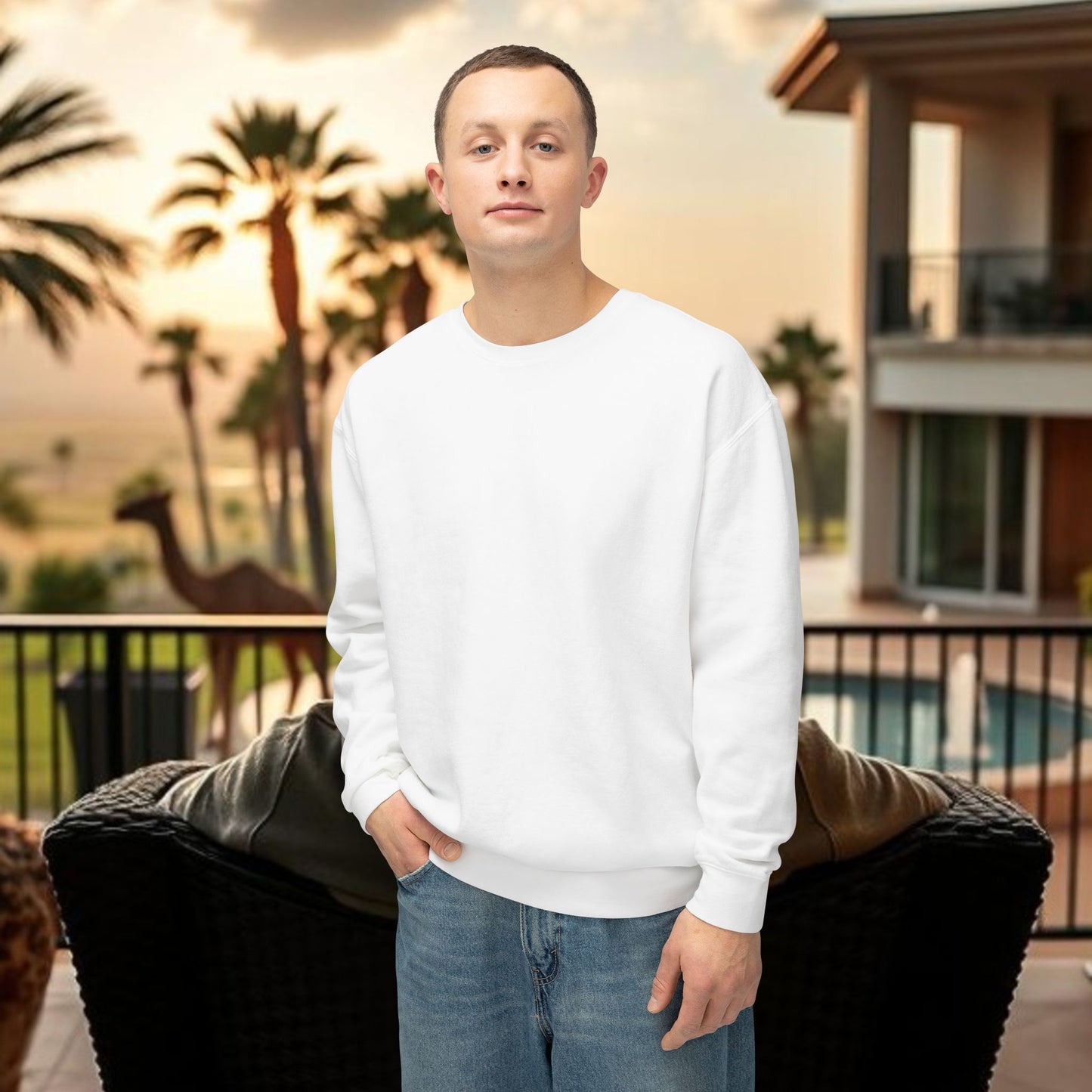 Montana Love Unisex Lightweight Crewneck Sweatshirt - Casual Comfort for Everyday Style, Perfect Gift for Any Occasion, Cozy Layer