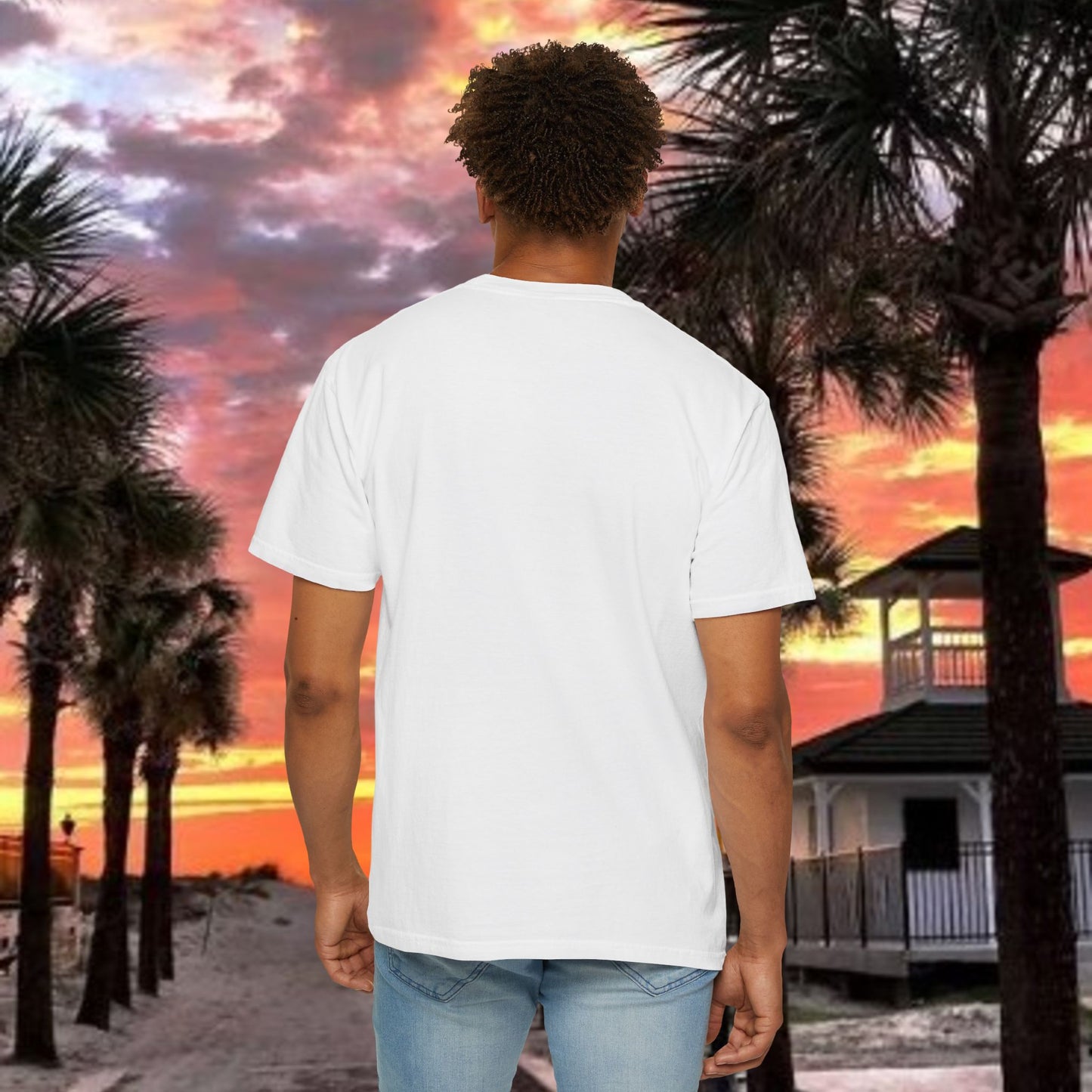 Xander Fan Unisex Garment-Dyed T-Shirt with Fun Graphics | Casual Wear, Gift for Friends, Padres Gameday, Trendy Outfit, Street Style