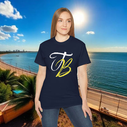 TB Monogram Tee — 813 Tampa Area Short-Sleeve T-Shirt