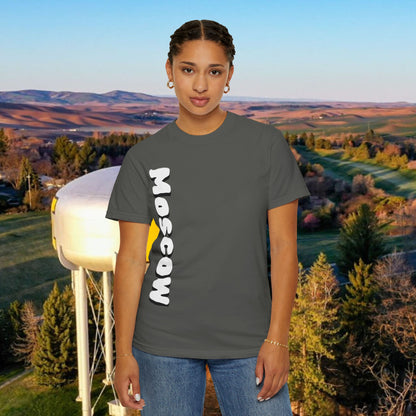 Moscow Idaho Graphic Tee, Unisex T-shirt, Gift for Travelers, Home State Apparel, Casual Wear, Summer Style