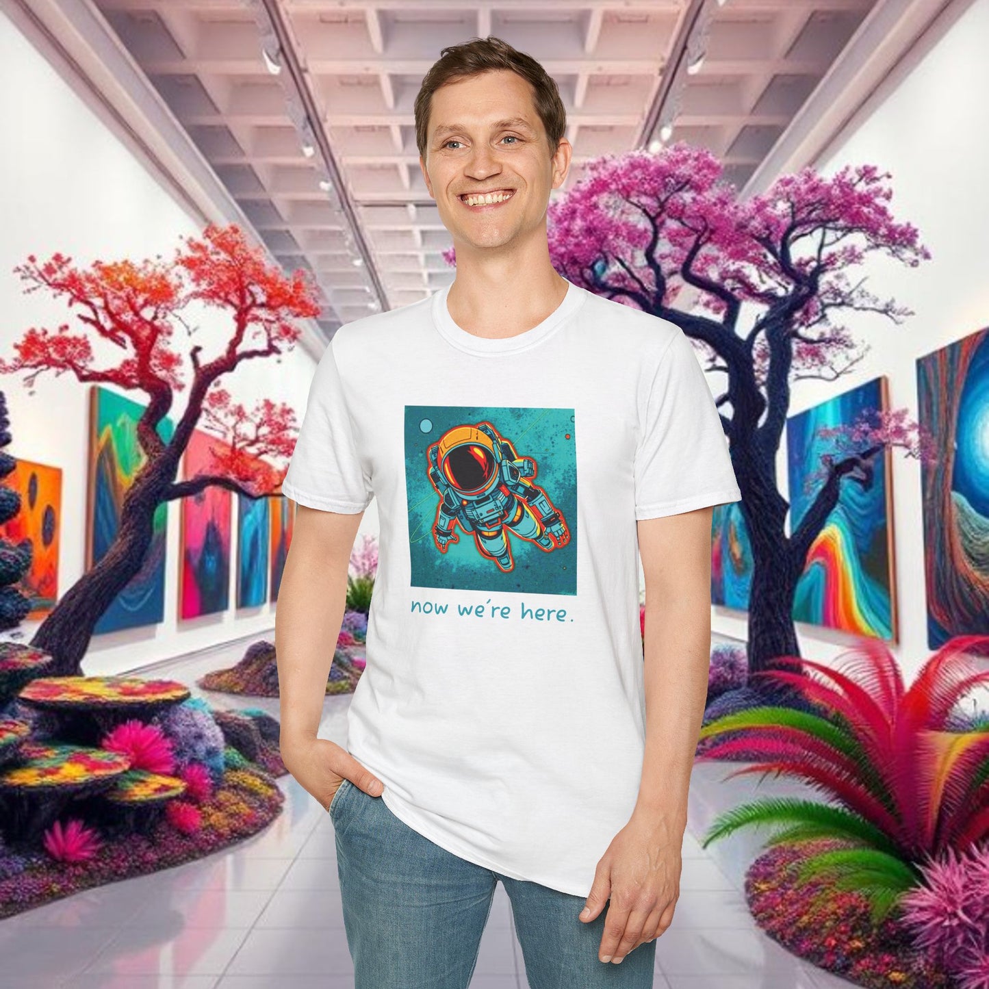 Astronaut Graphic T-Shirt | Unisex Space Tee, Gift for Astronaut Lovers, Hip Hop Fans, Casual Wear, Festival Shirt