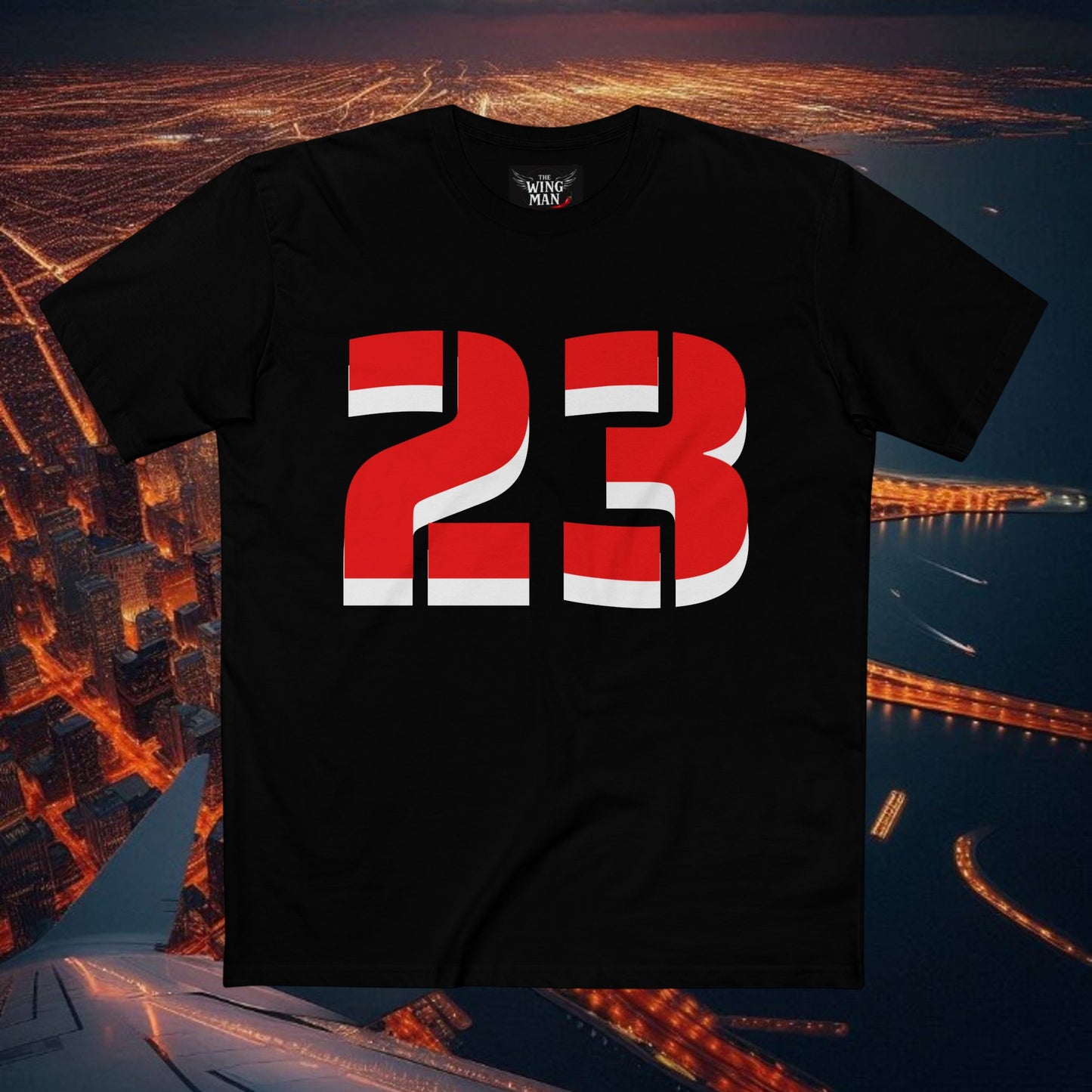 Sporty Adult Tee with Bold Number 23, Casual Fan Shirt, Basketball Apparel, Gift for Sports Lovers, Team Spirit Top