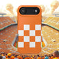 Vibrant Checkerboard Magnetic Tough Cases for Phones, Sports Fans' Accessory, Durable Protection, Tennessee Design, Custom Cases, Gift Ideas