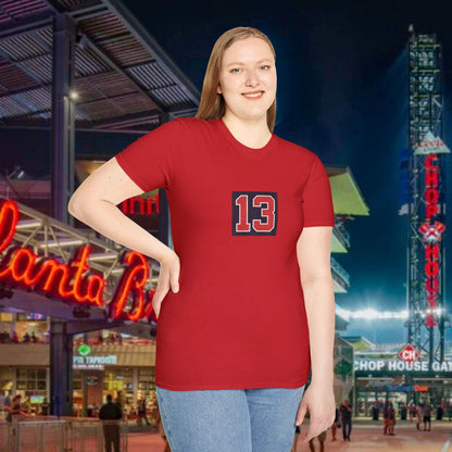 Baseball Stars Unisex T-Shirt, Softstyle Tee, Sports Fan Apparel, Gift for Athletes, Personalized Team Shirt, Casual Wear