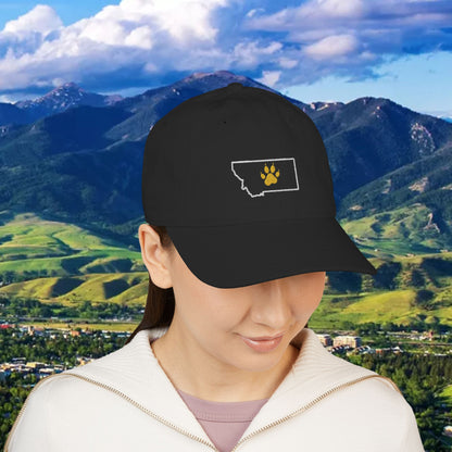 Bobcat Embroidered Baseball Cap - Montana State Fans, Outdoor Adventure Hat, Casual Style Accessory, Unique Personalization, Eco-Friendly